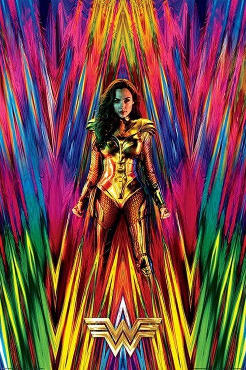 Pyramid Wonder Woman 1984 Neon Static Poster 61x91,5cm | Yourdecoration.co.uk