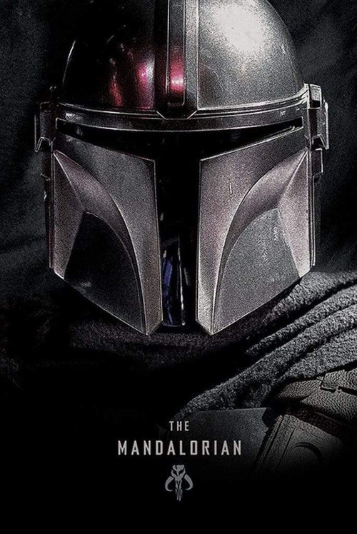 Pyramid Star Wars The Mandalorian Dark Poster 61x91,5cm | Yourdecoration.co.uk