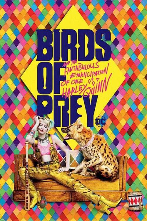 Pyramid Birds of Prey Harleys Hyena Poster 61x91,5cm | Yourdecoration.co.uk