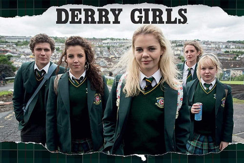 Pyramid Derry Girls Rip Poster 91,5x61cm | Yourdecoration.co.uk