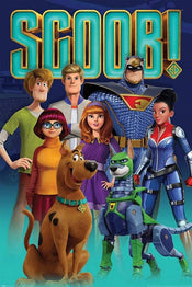 Pyramid Scoob! Scooby Gang and Falcon Force Poster 61x91,5cm | Yourdecoration.co.uk