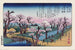 Pyramid Hiroshige Mount Fuji Koganei Bridge Poster 91,5x61cm | Yourdecoration.co.uk