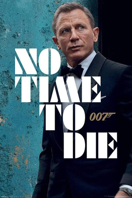 Pyramid James Bond No Time to Die Azure Teaser Poster 61x91,5cm | Yourdecoration.co.uk