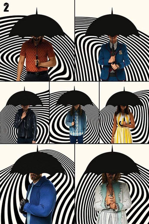 Pyramid The Umbrella Academy Family Poster 61x91,5cm | Yourdecoration.co.uk