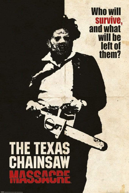 Pyramid Texas Chainsaw Massacre Who Will Survive Poster 61x91,5cm | Yourdecoration.co.uk