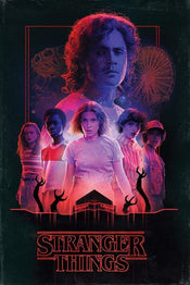 Pyramid Stranger Things Horror Poster 61x91,5cm | Yourdecoration.co.uk