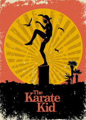 Pyramid The Karate Kid Sunset Poster 61x91,5cm | Yourdecoration.co.uk