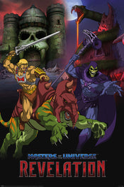 Pyramid Masters of the Universe Revelation Good vs Evil Poster 61x91,5cm | Yourdecoration.co.uk