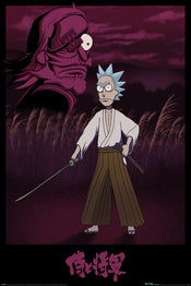 Pyramid Rick and Morty Samurai Rick Poster 61x91,5cm | Yourdecoration.co.uk