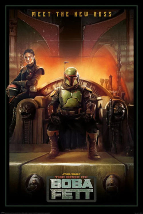 Pyramid PP34918 Star Wars The Book Of Boba Fett Meet The New Boss Poster | Yourdecoration.co.uk