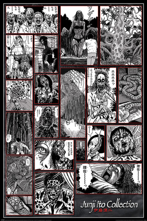 Pyramid PP34945 Junji Ito Collection Of The Macabre Poster | Yourdecoration.co.uk