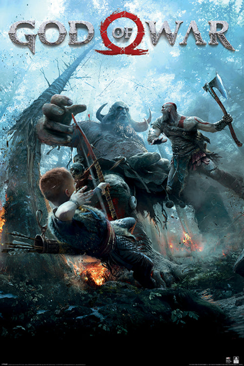 Pyramid PlayStation God of War Poster 61x91,5cm | Yourdecoration.co.uk