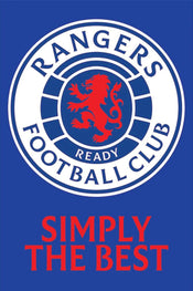 pyramid pp34963 rangers f c simply the best poster 61x91 5cm | Yourdecoration.co.uk