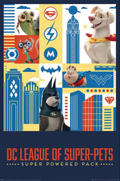 Pyramid Pp34975 Dc Super Pets Activate Poster 61x91,5cm | Yourdecoration.co.uk