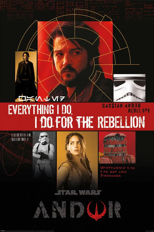 Pyramid Pp35061 Star Wars Andor For The Rebellion Poster 61X91,5cm | Yourdecoration.co.uk