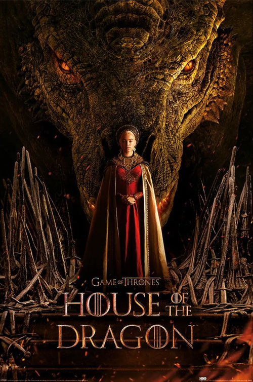 Pyramid Pp35204 House Of The Dragon Throne Poster 61X91,5cm | Yourdecoration.co.uk