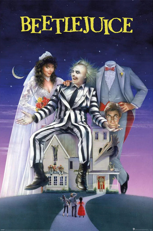 pyramid pp35211 beetlejuice recently deceased poster 61x91-5cm | Yourdecoration.co.uk