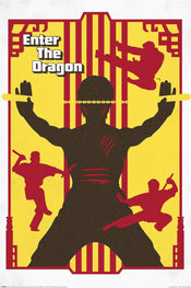 Pyramid Pp35249 Warner Bros Enter The Dragon Poster 61X91,5cm | Yourdecoration.co.uk