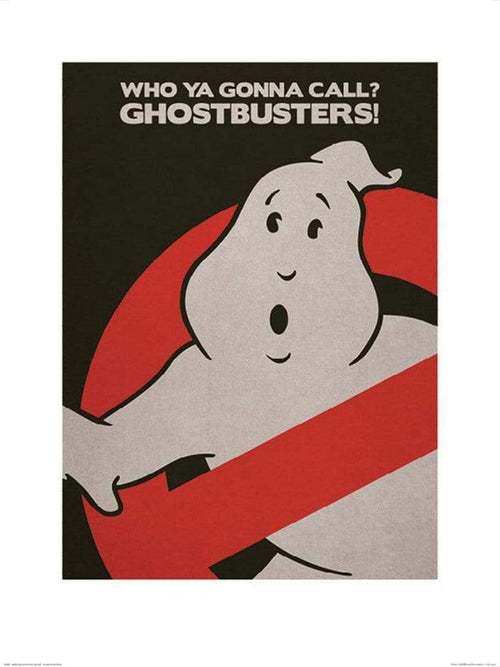 Pyramid Ghostbusters Logo Art Print 60x80cm | Yourdecoration.co.uk