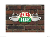 Pyramid Friends Central Perk Sign Art Print 60x80cm | Yourdecoration.co.uk