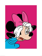 Pyramid Minnie Mouse Shocked Art Print 60x80cm | Yourdecoration.co.uk