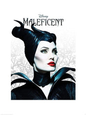 Pyramid Maleficent Pose Art Print 60x80cm | Yourdecoration.co.uk