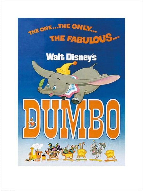 Pyramid Dumbo The Fabulous Art Print 60x80cm | Yourdecoration.co.uk