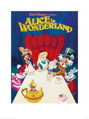 Pyramid Alice in Wonderland 1989 Art Print 60x80cm | Yourdecoration.co.uk