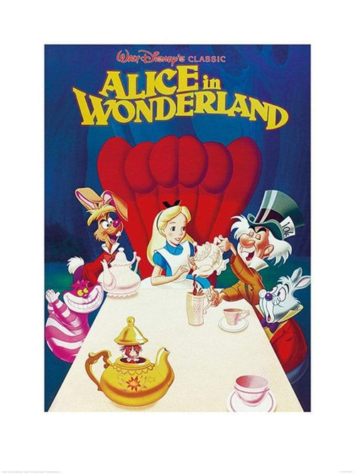 Pyramid Alice in Wonderland 1989 Art Print 60x80cm | Yourdecoration.co.uk