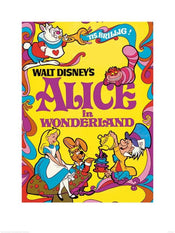 Pyramid Alice in Wonderland 1974 Art Print 60x80cm | Yourdecoration.co.uk