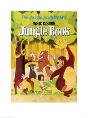 Pyramid The Jungle Book Jumpin Art Print 60x80cm | Yourdecoration.co.uk