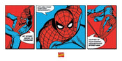 Pyramid Spider Man Triptych Art Print 50x100cm | Yourdecoration.co.uk