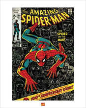 Pyramid Spider Man Art Print 40x50cm | Yourdecoration.co.uk