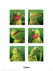 Pyramid The Muppets Kermit Boxes Art Print 30x40cm | Yourdecoration.co.uk