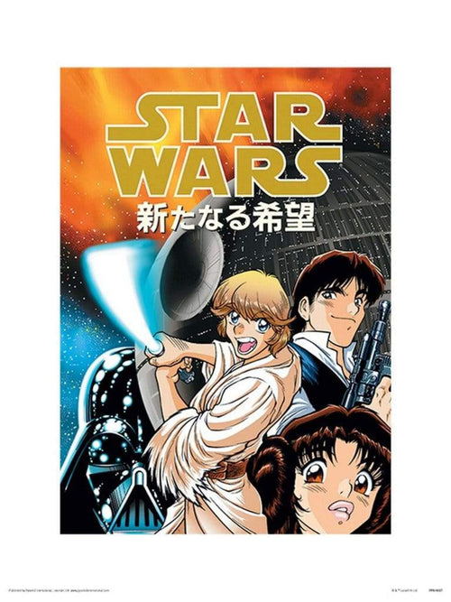 Art Print Star Wars Anime Assault 30x40cm Pyramid PPR44807 | Yourdecoration.co.uk