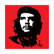 Pyramid Che Guevara Red Art Print 40x40cm | Yourdecoration.co.uk