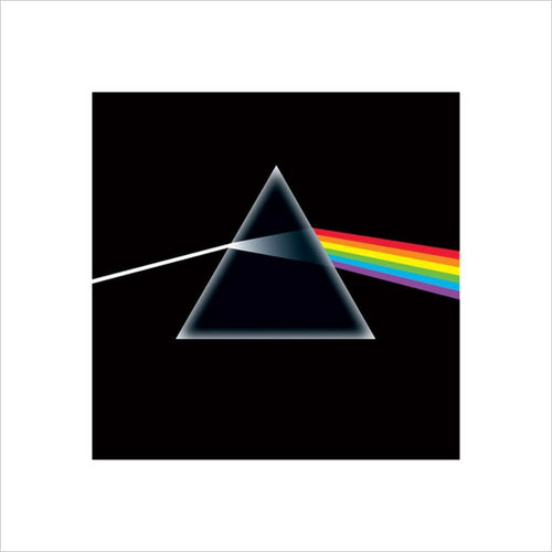 Pyramid Pink Floyd Art Print 40x40cm | Yourdecoration.co.uk