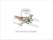 pyramid ppr54054 star wars turn this around Art Print 40x30cm | Yourdecoration.co.uk