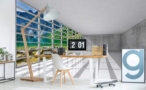 Dimex Empty Interior Wall Mural 375x250cm 5 Panels Ambiance | Yourdecoration.co.uk