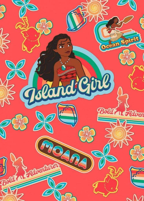 Komar Moana Island Girl Non Woven Wall Mural 200x280cm 4 Panels | Yourdecoration.co.uk