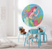 Komar Non Woven Wall Mural Dd1 016 Ariel Seahorses Interieur | Yourdecoration.co.uk