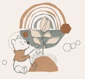 Komar Non Woven Wall Mural Iadx6 048 Winnie Pooh Grow | Yourdecoration.co.uk