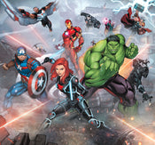 Komar Non Woven Wall Mural Iadx6 074 Avengers Street Revenge | Yourdecoration.co.uk