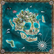 Komar Non Woven Wall Mural Iax5 0024 Skull Island | Yourdecoration.co.uk