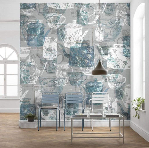 Komar Tableware Non Woven Wall Mural 300x280cm 3 Panels Ambiance | Yourdecoration.co.uk